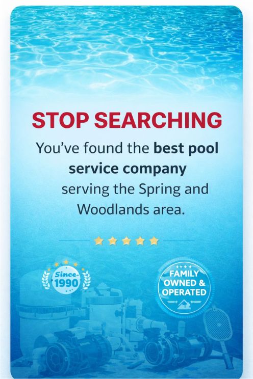 Spring tx pool service company the woodlands